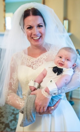 But no, seriously, how adorable is Sarah's nephew Emery?!?! I cannot handle this.  (c) John Wirick Photography 